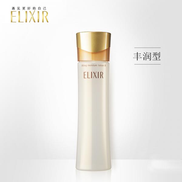 资生堂ELIXIR怡丽丝尔优悦活颜弹润水(丰润型)170mL 滋润肌肤保湿