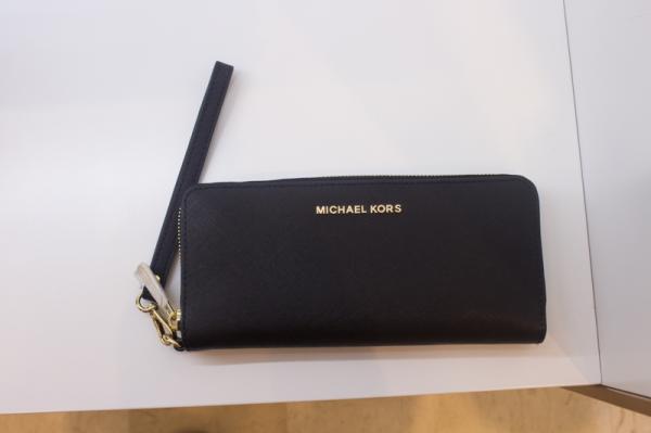 MICHAEL KORS 迈克·科尔斯 MK女包 牛皮长款拉链钱包