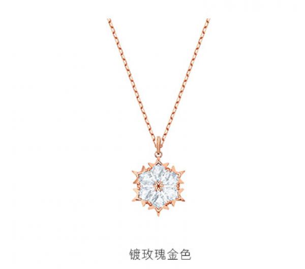 施华洛世奇 新品 唯美雪花浪漫百搭项链 5428431